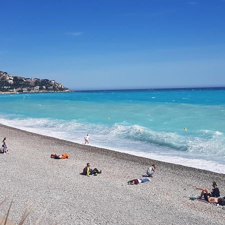 Parvis De La Mer, 50M De La Plage Nizza Exterior foto